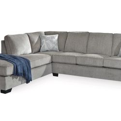 2-Piece Sectional (Grey)