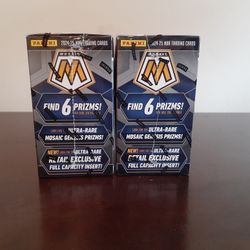 $35 FOR BOTH 2 24-25 Panini Mosaic Basketball Blaster Boxes
