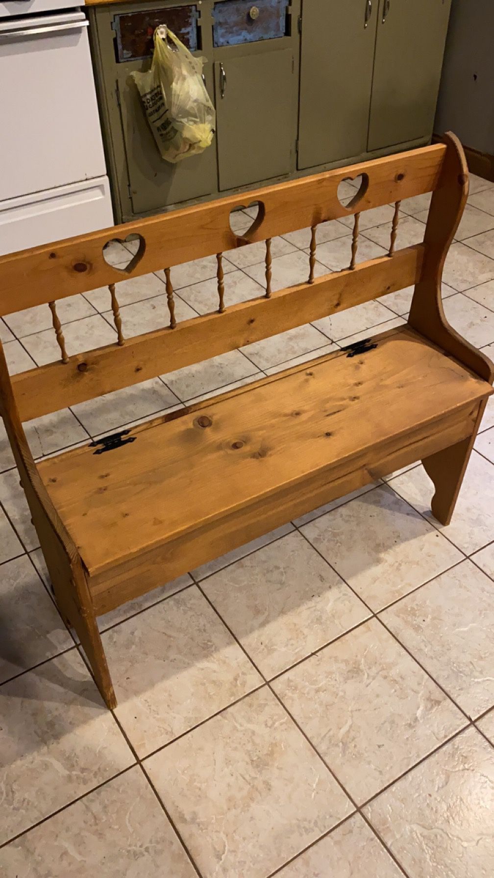 Home Bench With Storage. 