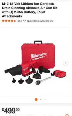 Milwaukee M12 Air snake