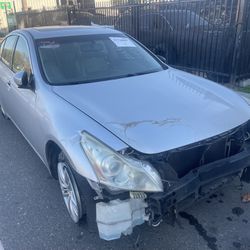 2012 Infiniti G37 Part Out