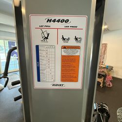 Hoist H4400 Work Out Equipment