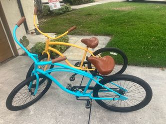 Pair of beach cruisers