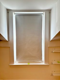 White Roller Window Blind