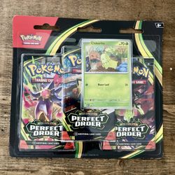 Pokemon Perfect Order 3 Pack