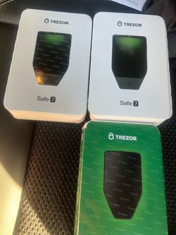 Trezor Safe 7 Hardware Wallet – Lot of 3