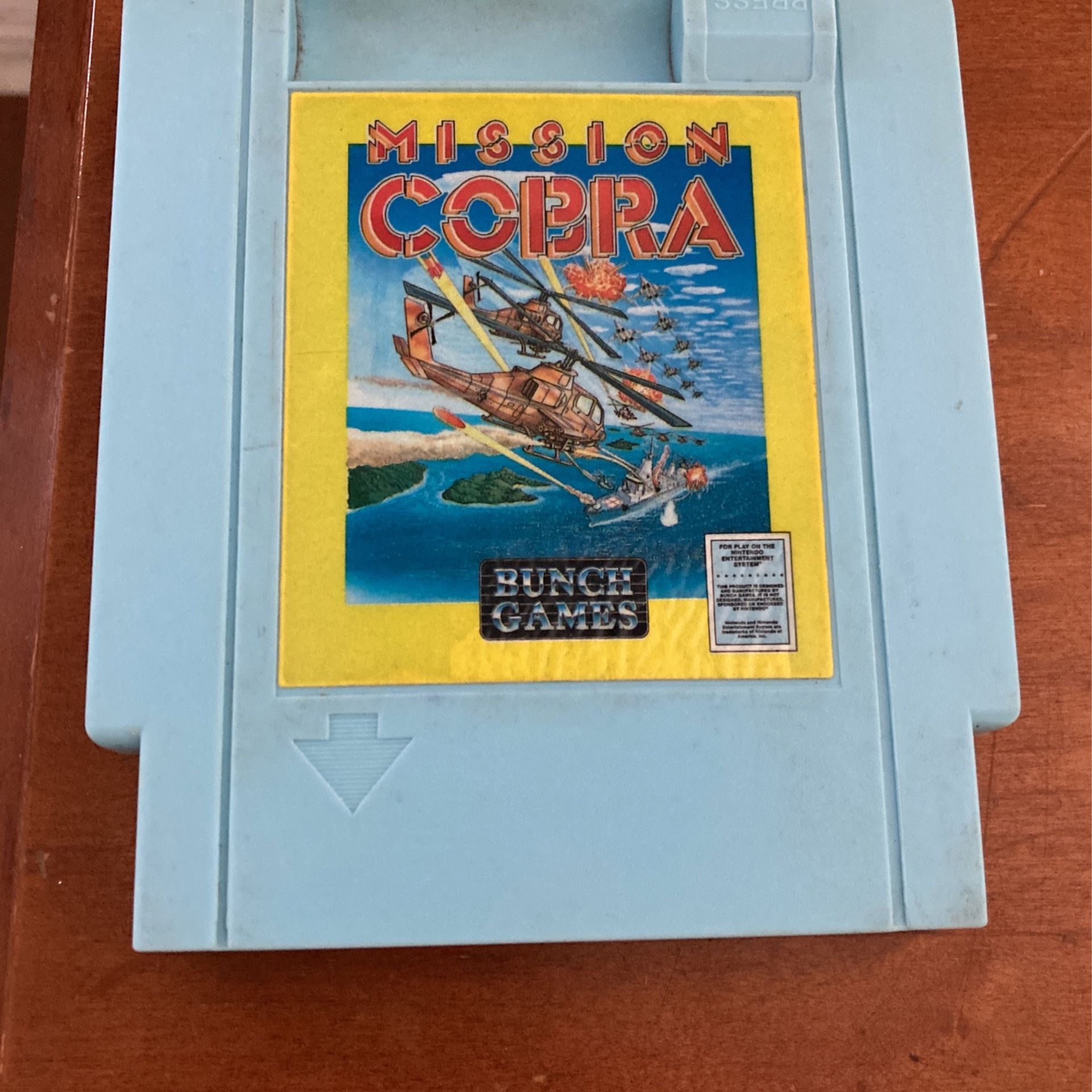 Cobra Mission Nintendo NES