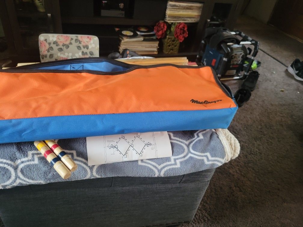 Vintage MacGregor Croquet Set, Complete