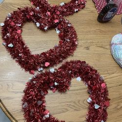 3 Heart Wreaths