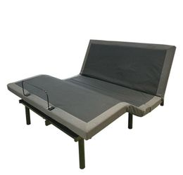 Adjustable King Bed Base with Mattress