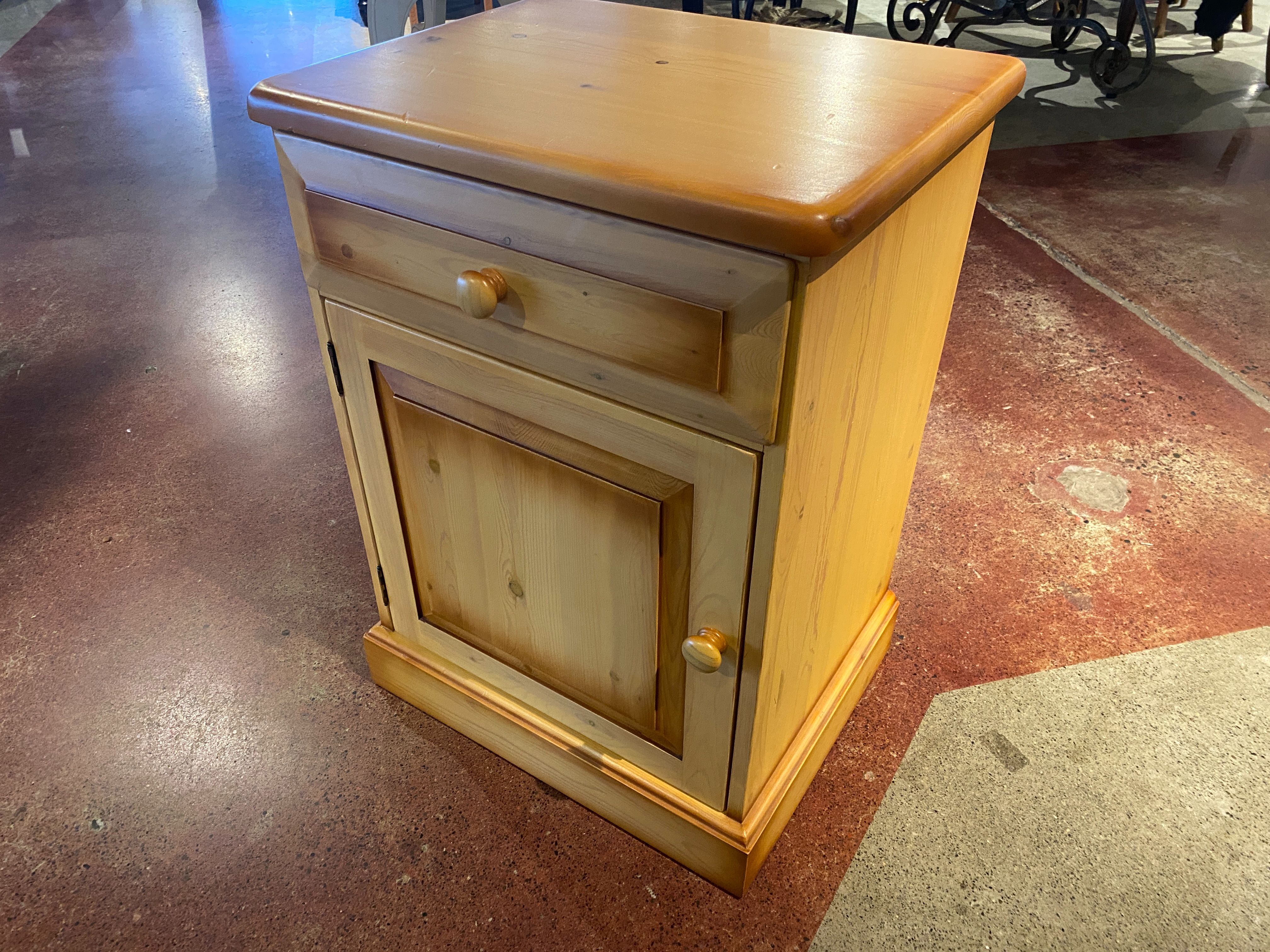 Cute Bright Blonde Side Cabinet