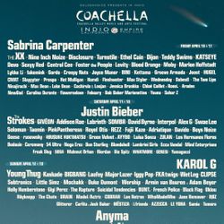One Coachella Ticket Weekend 1 For Sale