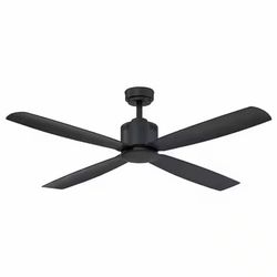 Kitteridge 52 in. Indoor/Outdoor Matte Black Ceiling Fan