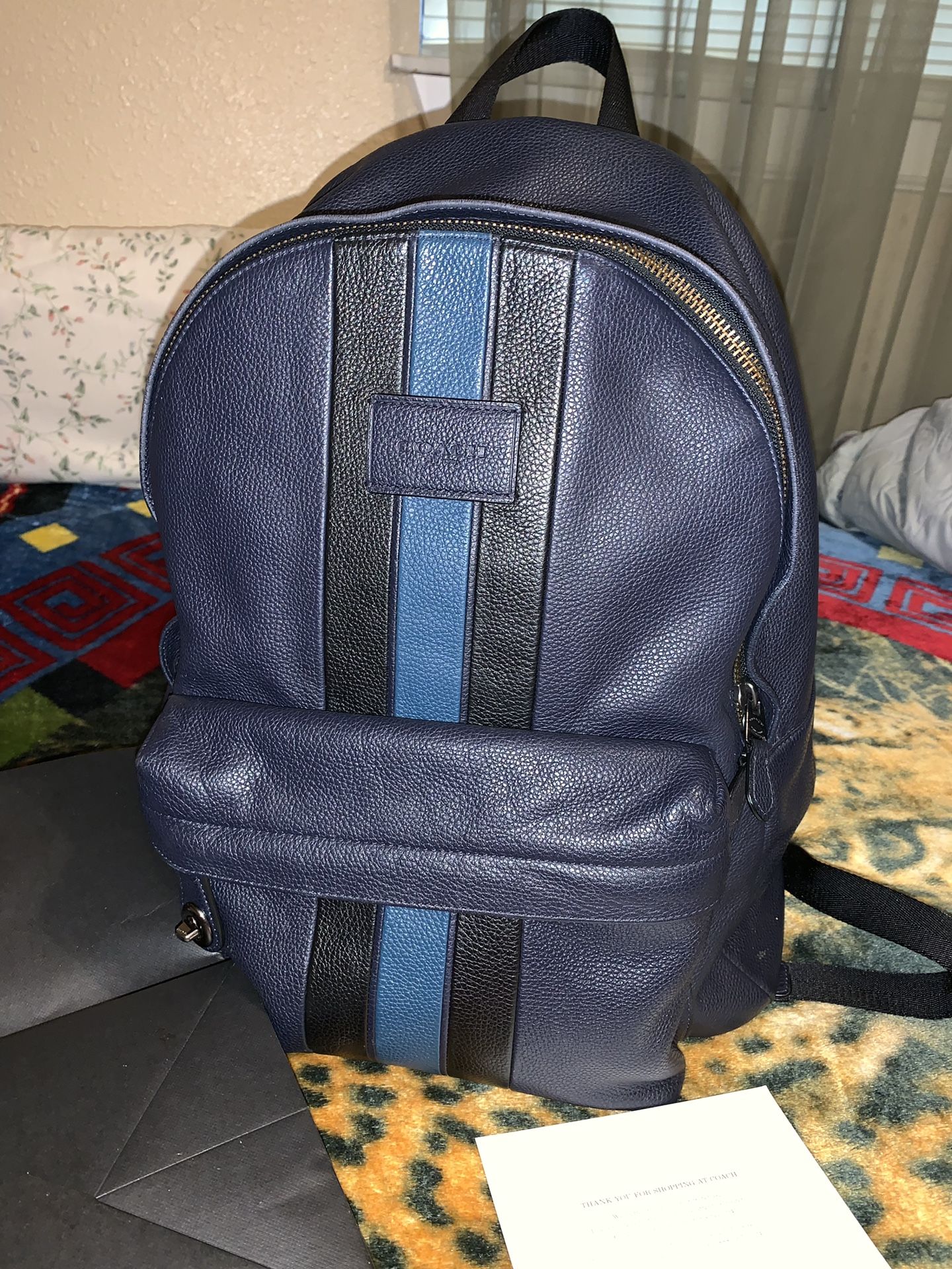 Men’s Authentic Coach New York backpack