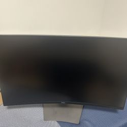 Dell 165 Curve Hz Monitor Works 10/10 No Problems Condition 8.5/10 Just The Stand Has Scratches Located In Sylmar 