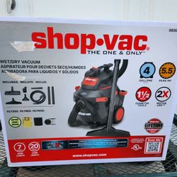 Shop-Vac 4-Gallon Wet/Dry Vacuum -BRAND NEW