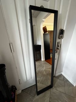 Long wall mirror