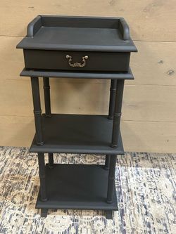 Small black stand