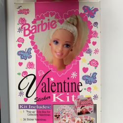 Vintage 1992 Mello Smello Barbie Valentines Kit