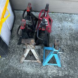 Various Automotive Jack Stands $10.00 Set