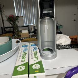 SodaStream Machine with CO2 Canisters