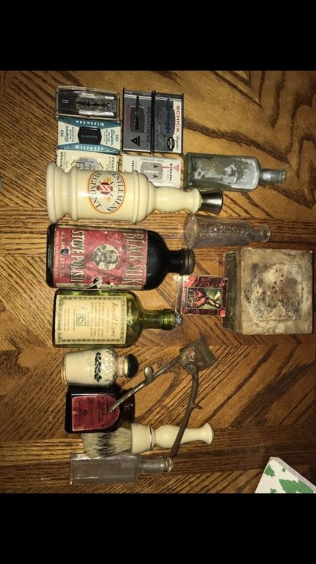 Antique shaving stuff