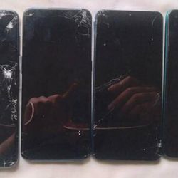 4 Android Phones Cracked Screen Sold For Parts 3 Power On
