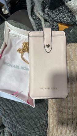 a Michael Kors phone crossbody / wallet-on-chain