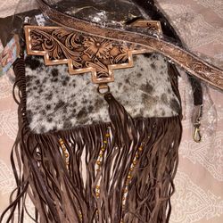 Western Fringe purse 