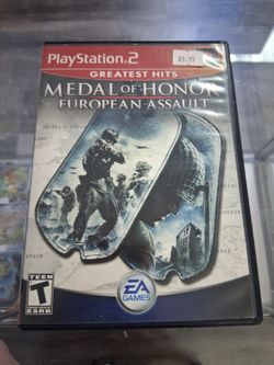 Medal of Honor European Game Of PS2