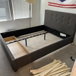 Bed Frame Queen With Headboard