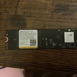 Micron 512Gb NVMe SSD