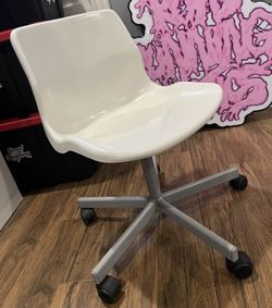 White Office Ikea Chair