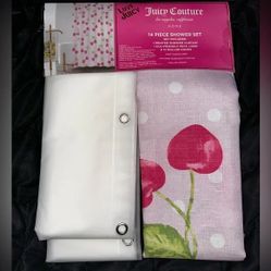 Juicy Couture Cherry Shower Curtain 
