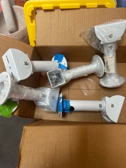 5 CCTV SECURITY CAMERAS MOUNTING BRACKET NEW: FOR EALL CEILING ROOF & OVERHEAD