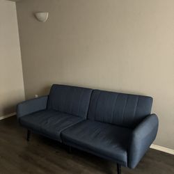 Blue Futon 