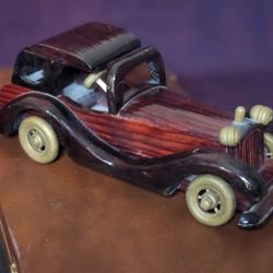 Vintage Redwood Car