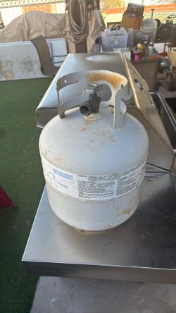 Propane tank empty