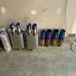 Neon Exhaust Tips