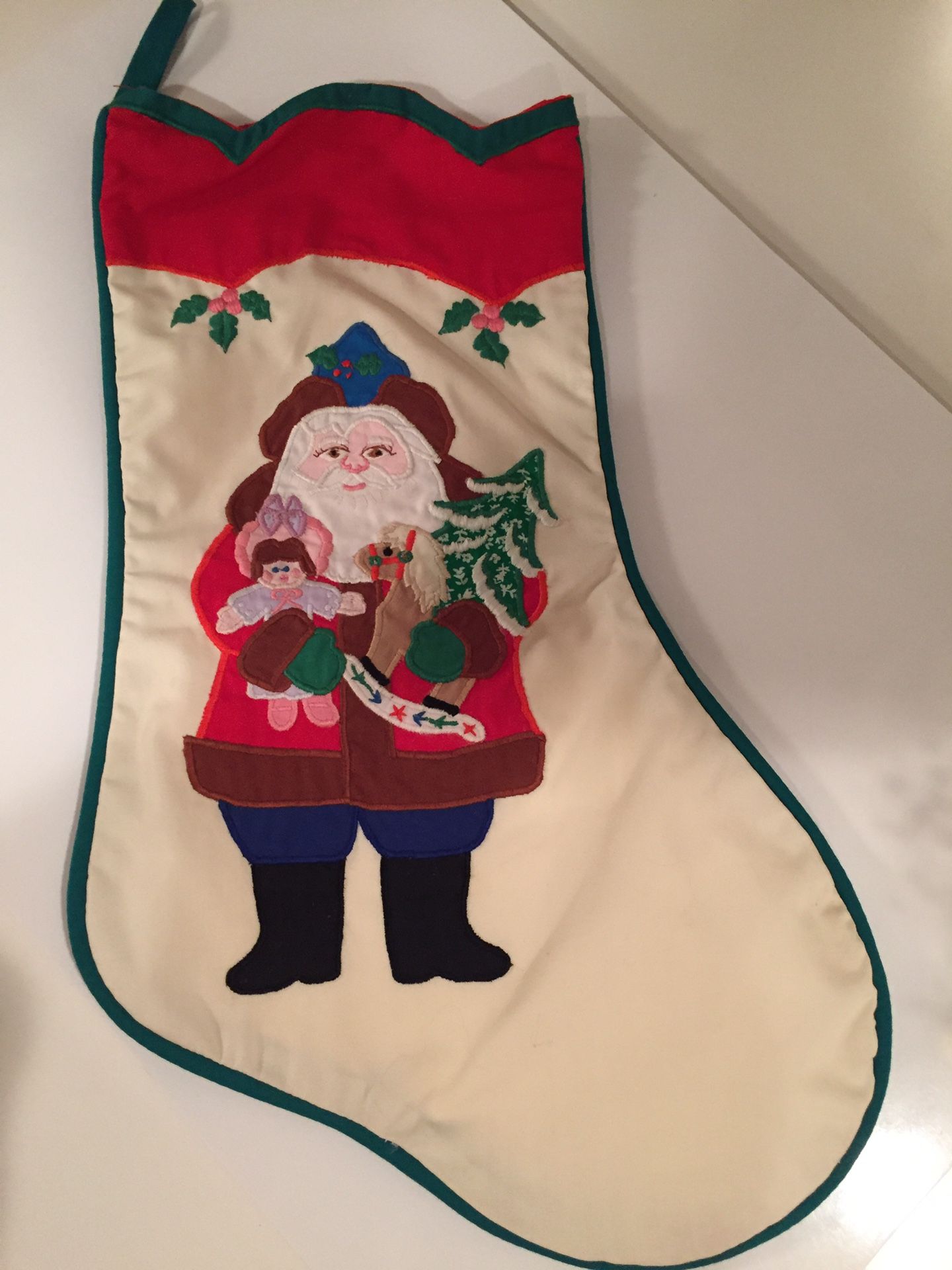 Two Vintage Neiman Marcus House of Hatten Christmas Stockings