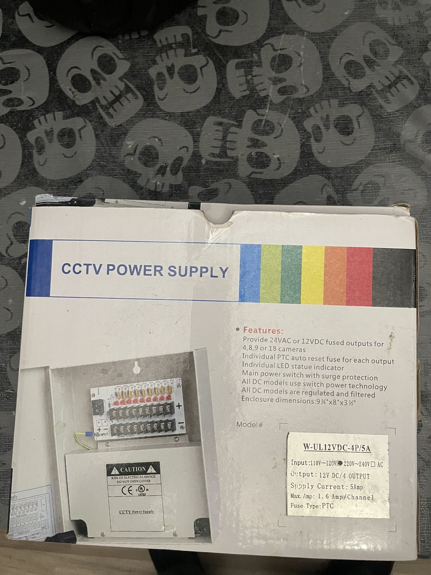 CCTV POWER SUPPLY BOX