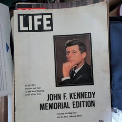 Set Of 2 Life Magazine JFK Memorial Edition And LBJ 