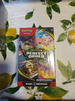 Pokémon TCG Mega Evolution Perfect Order Booster Bundle