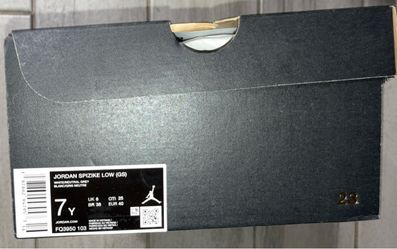 Jordan Spizike size 7y