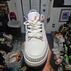 Nike Air Jordan 3 Retro
Knicks Men's Size 11 Or Women's Size 12.5 Excellent Condition 