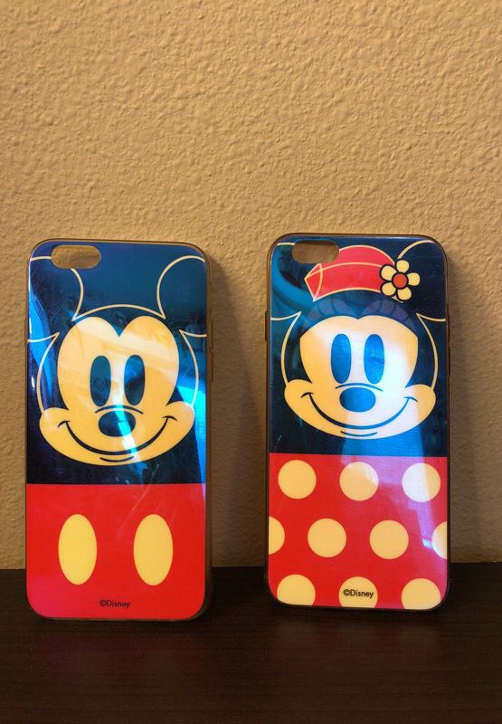 IPhone 6/7 phone case Mickey and Minnie