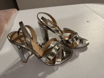 Gianvito Rossi Milano Silver High Shoes