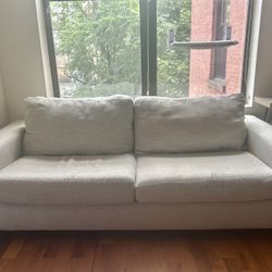 Comfy Gray Couch 