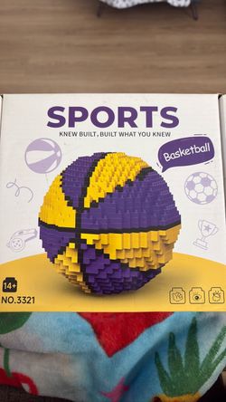 Sports Basketball Micro Block Building Set