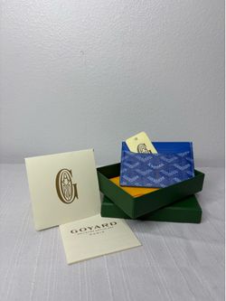 Blue Designer Card Holder